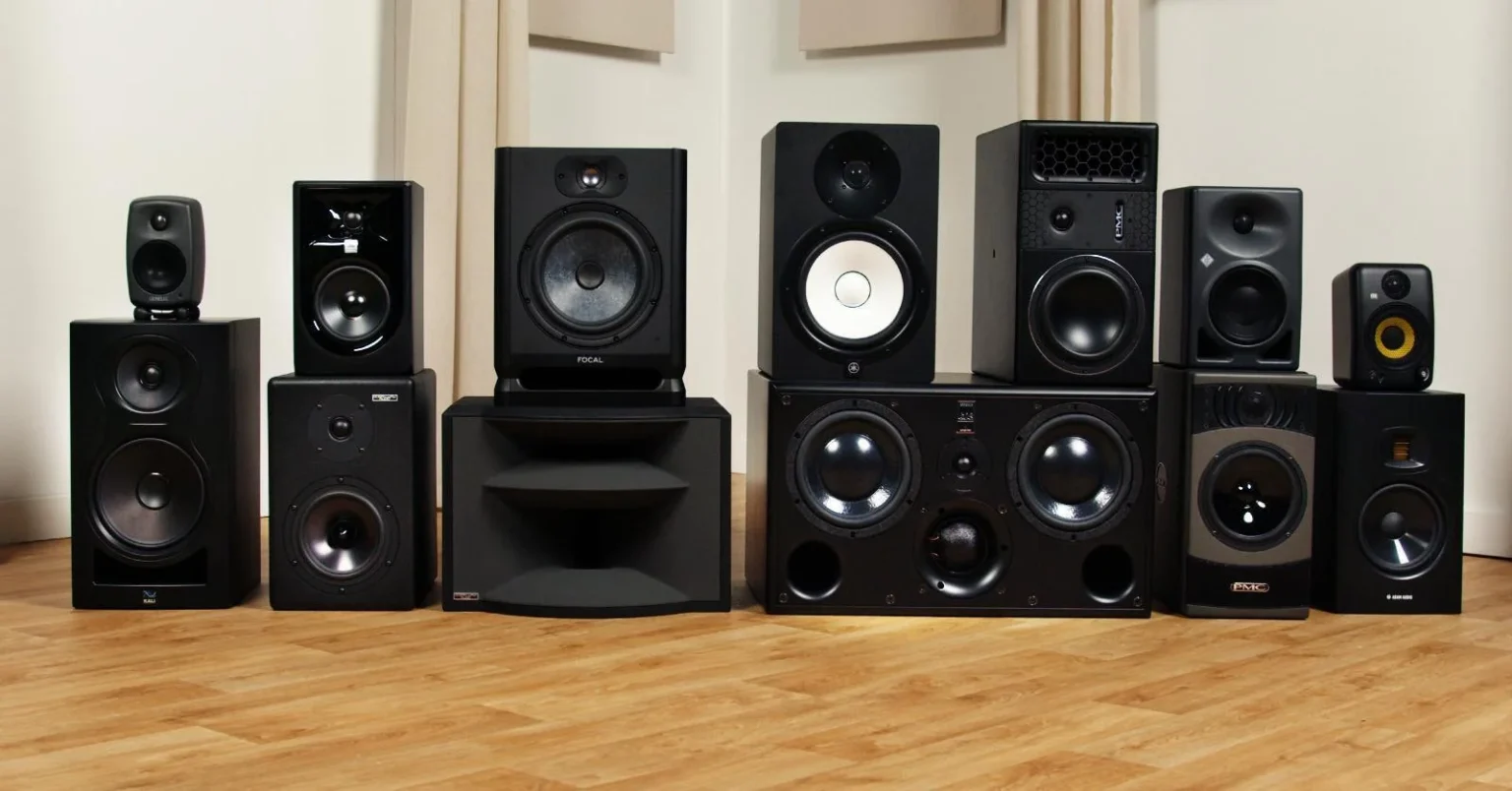 monitor mit lautsprecher