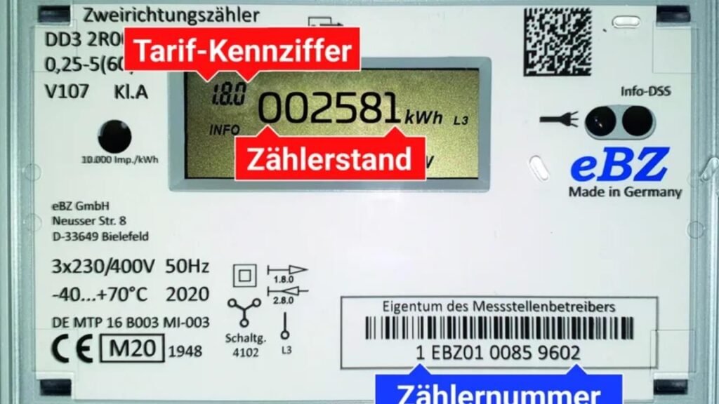 digitale stromzähler auslesen
